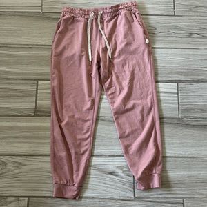 Vuori Performance Jogger, clay heather, size small